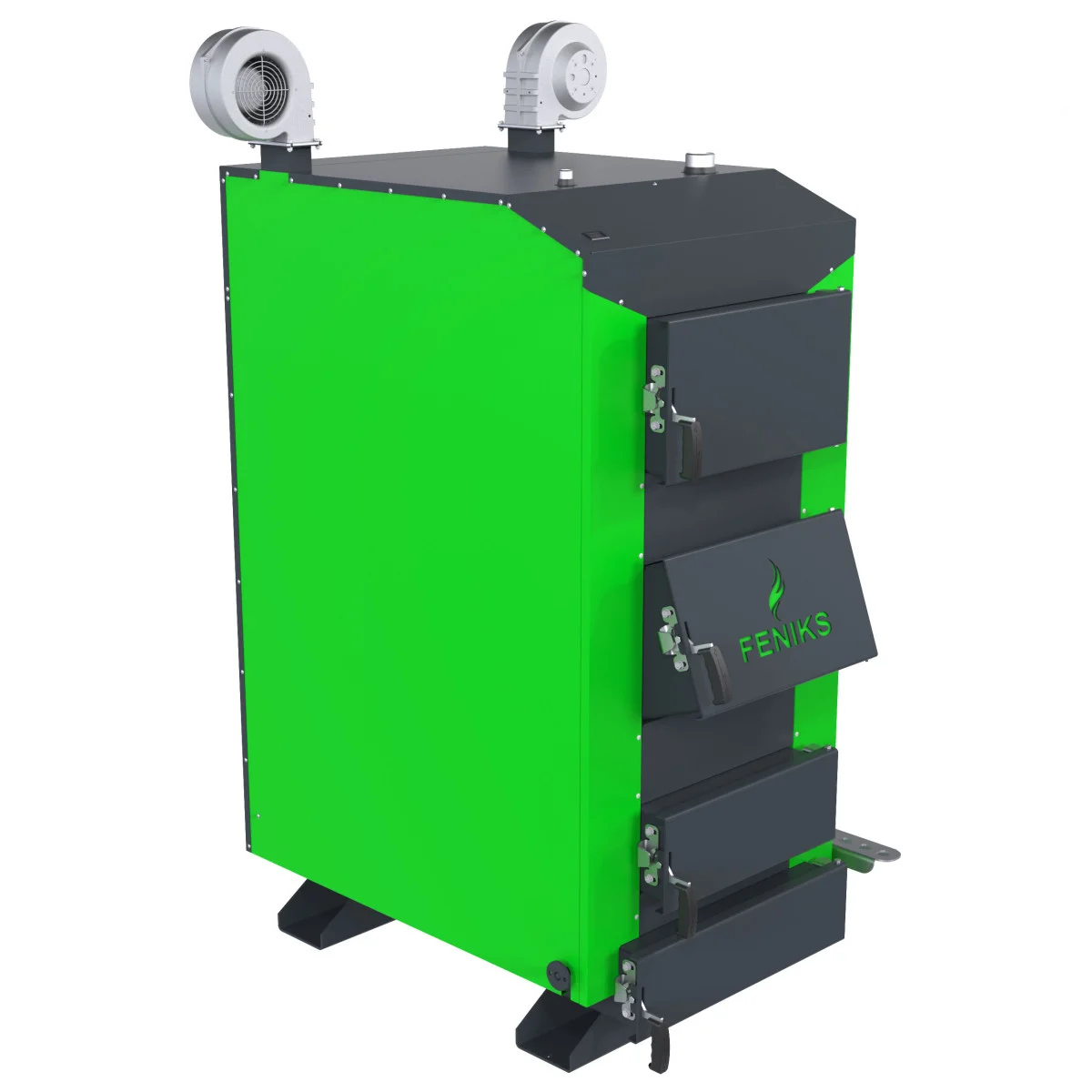 Твердопаливний котел Feniks серія N 95 кВт plus